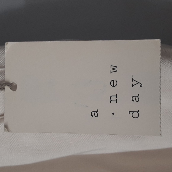 A New Day Cream Loose Fit High Waist Rolled Hem Pants - Picture 6 of 12